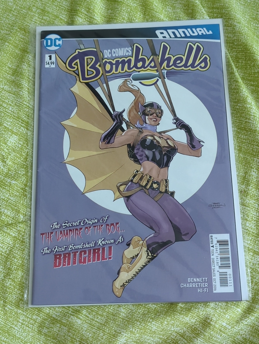 DC Comics Bombshells #1 Batgirl Annual